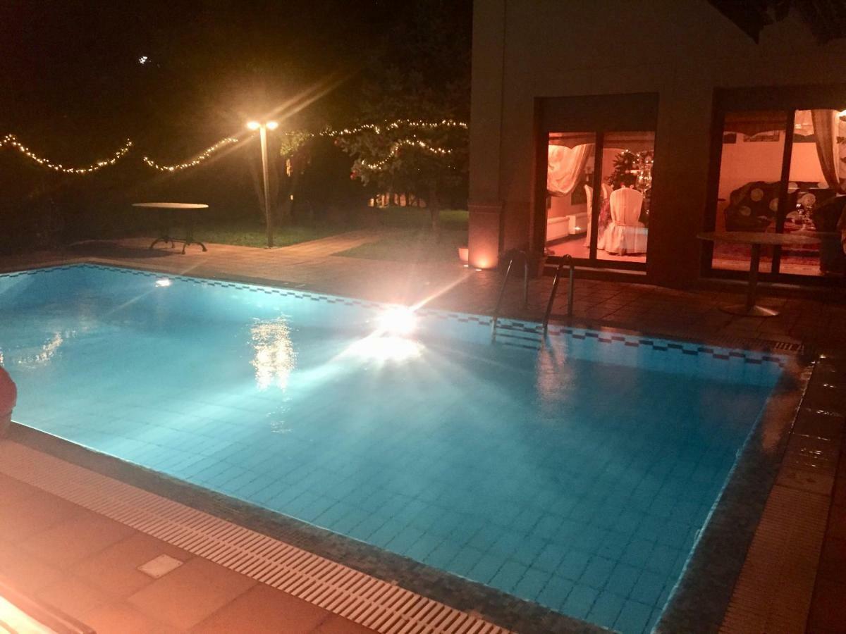 4-Seasons Pool Villa Near Meteora Trikala  Ngoại thất bức ảnh
