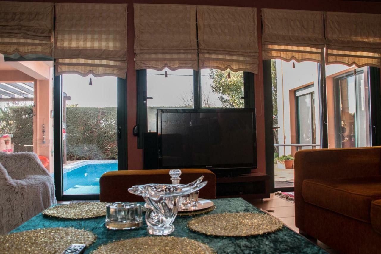 4-Seasons Pool Villa Near Meteora Trikala  Ngoại thất bức ảnh