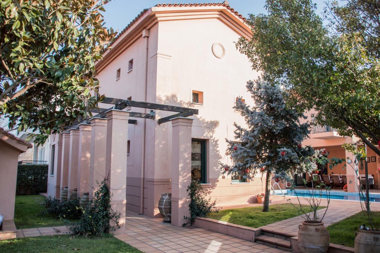 4-Seasons Pool Villa Near Meteora Trikala  Ngoại thất bức ảnh
