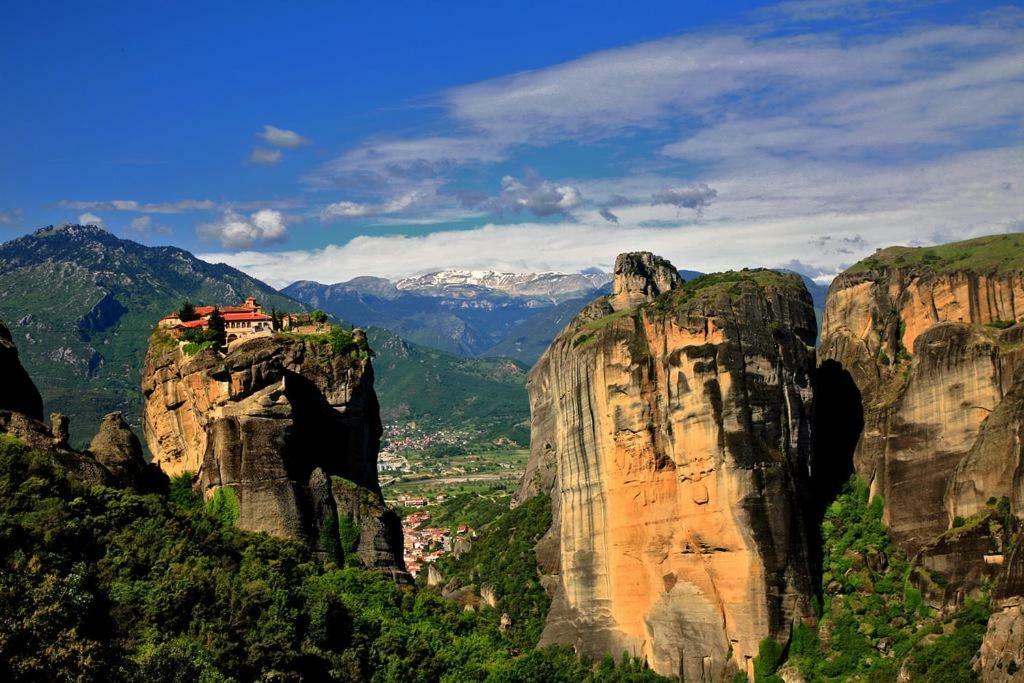 4-Seasons Pool Villa Near Meteora Trikala  Ngoại thất bức ảnh