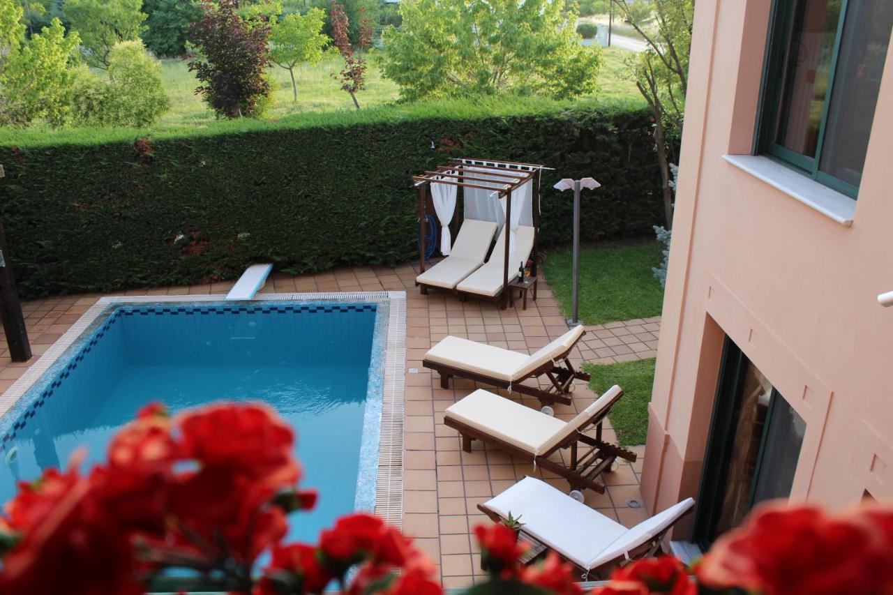 4-Seasons Pool Villa Near Meteora Trikala  Ngoại thất bức ảnh